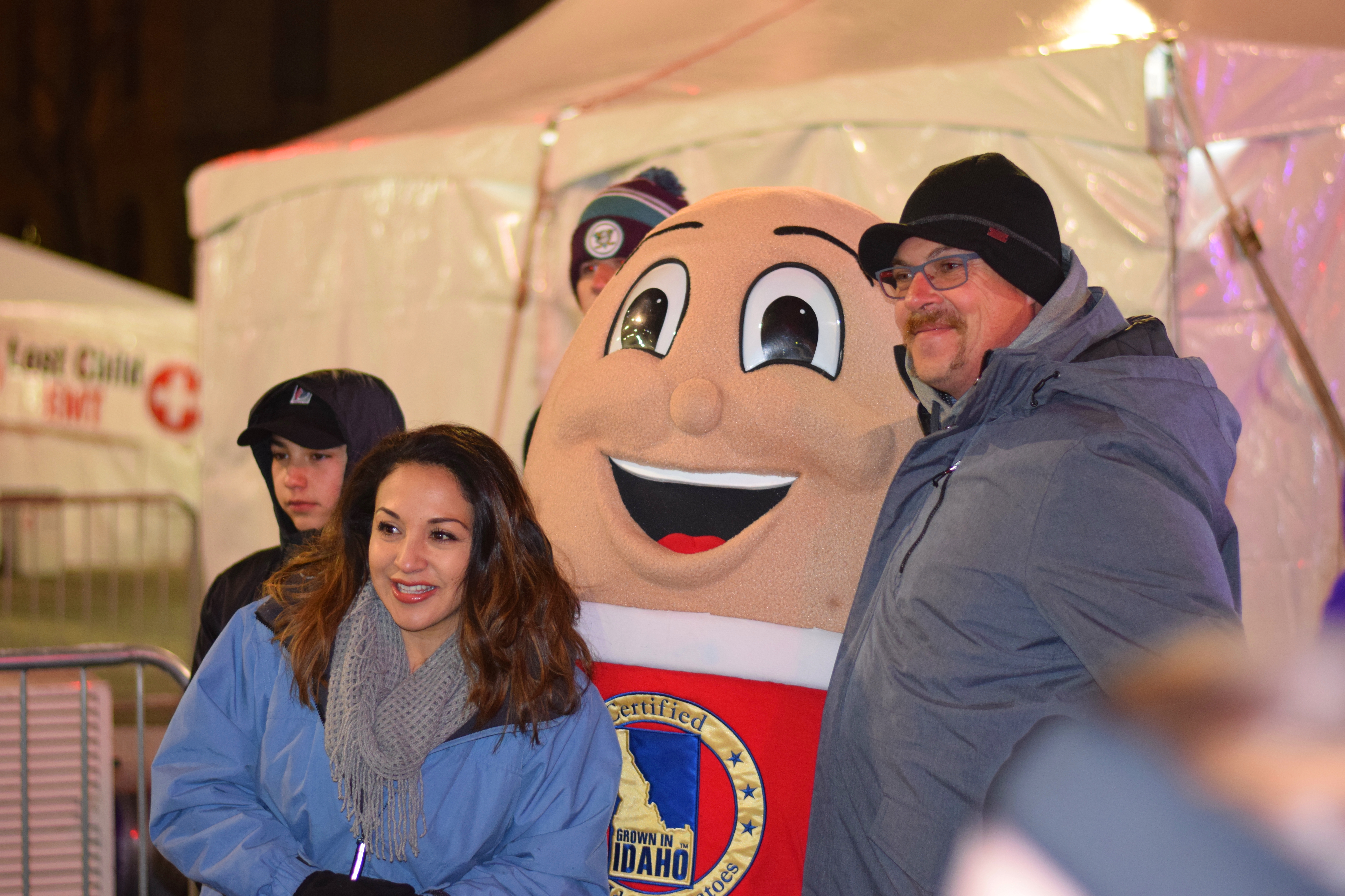 Pictures if the 2016 Idaho Potato Drop in Boise, Idaho. Photo by Terry Welch.