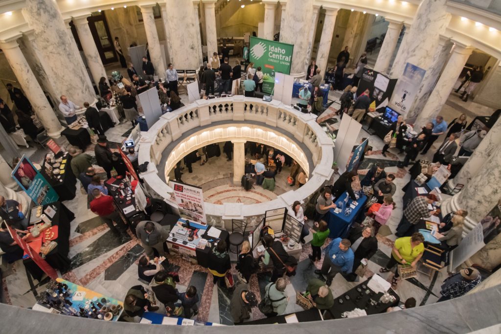 Photographs of the 27th Annual Buy Idaho Capitol Show, 2019, in Boise, Idaho. Photos by Terry Welch.