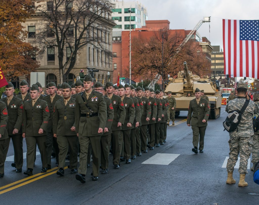 Boise, Idaho's 2017 Veterans Day Parade. Photos by Terry Welch.